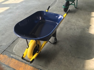 <strong>Cart</strong> Yard Garden Utility <strong>Wagon</strong> <strong>Dump</strong> Lawn Heavy Duty Wheelbarrow Trailer Steel - Product Image 5
