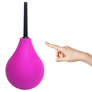 160ML 225ML Douche anale vaginale en PVC sans phtalate Lavement réutilisable sûr pour le nettoyage anal - Product Image 2