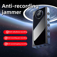 Dispositif anti-enregistrement portable F8, bloqueur audio utilisé pour bloquer les appels afin de prévenir les fuites et l'écoute clandestine