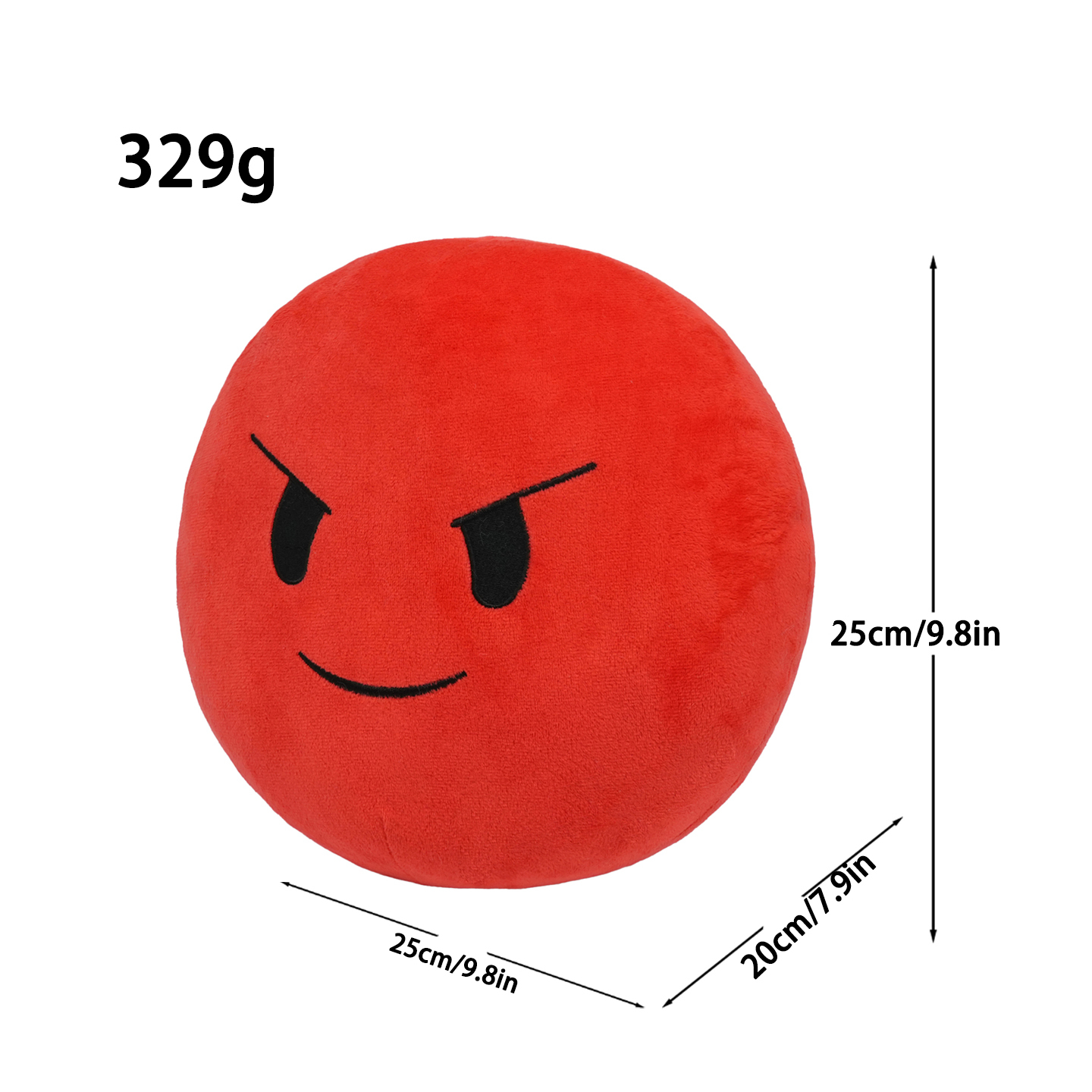 Coussin décoratif rouge