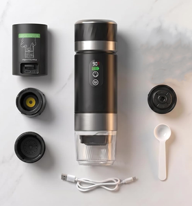 Cafetera Espresso Portátil de Mano con Calentamiento Automático, Recargable por USB-C, 20 Bares, Compatible con Café Molido y Cápsulas <span class=keywords><strong>Nespresso</strong></span> - Product Image 1