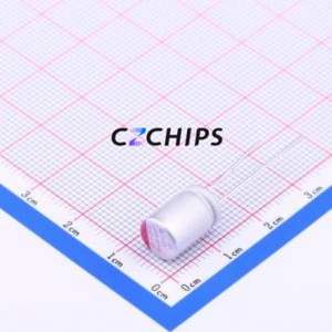 Condensador Sólido ULR158M0JF1ARR, Componente de Orificio Pasante (THT), D8xL11.5mm 1500uF 20% 6.3V 5.5A100kHz - Product Image 1