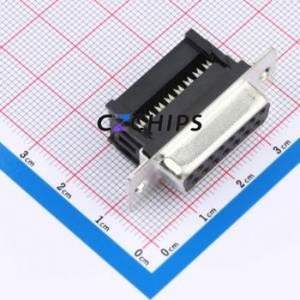 X0715FT7B1 D-Sub/VGA Connector Connector ( Connector Type: Standard D-Sub )( Gender: Female )( Total Number of PINs: 15P ) - Product Image 1