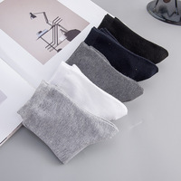 Nouvelles chaussettes d'affaires multicolores pour hommes, chaussettes en coton noir pour homme