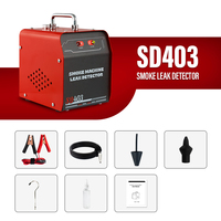 Analyseur de moteur automobile 12V, machine à fumée automobile avec détecteur de fuite de pression d'air 23psi/10-20L/min pour voitures, camions, systèmes EVAP