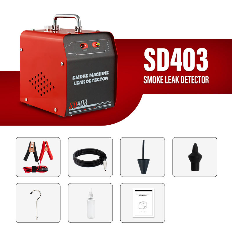 12V Auto Engine Analyzer Automotive Smoke Machine with Air Pressure ...