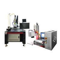 Machine de soudage laser Galvo haute puissance personnalisée avec alimentation en fil, table automatisée CNC intégrée et refroidissement par eau