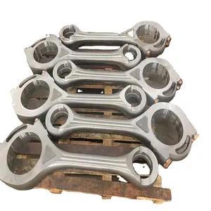 Özelleştirilmiş otomotiv biyel mühendislik makine parçaları statik basınç üretim hattı döküm araba bağlantı kolu hizmeti