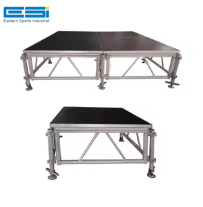 <b>ESI</b> Commercial-Grade Heavy-Duty Aluminum Stage Platform Rustproof and Lightweight with Portable Feature for Truss Displays - Product Image 1