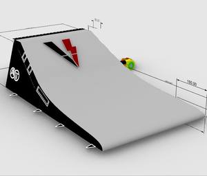 WINSUN Inflable Fmx Dirtbike Airbag de Aterrizaje/Rampa de Bicicleta Inflable/Airbag FMX <span class=keywords><strong>para</strong></span> Aterrizaje <span class=keywords><strong>MTB</strong></span> - Product Image 1