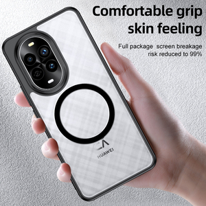 Transparent Clear Matte Black TPU PC Protective Phone Case with Magnetic Back Cover for Huawei Nova 13 Pro <strong>Nova12</strong> - Product Image 4