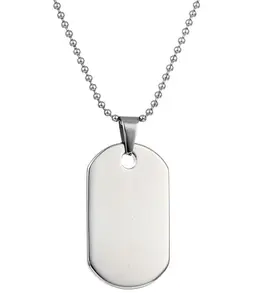 Metal Cheap Dog Tags for People with Ball Chain