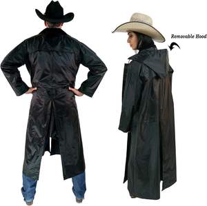 جنوب غرب الولايات المتحدة فرسي رعاة البقر الأمريكية سرج سليد منفضة كاملة الطول مقاوم للماء المنتج الحصان - Product Image 3