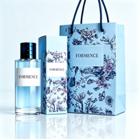 Bouteilles de parfum en verre personnalisables avec vaporisateur 30ml 50ml 100ml, flacons de parfum vides en verre avec vaporisateur, boîte personnalisable