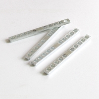 Donlis PS01 49.2mm 6 Senar Metal Humbucker Guitar Pickup Spacer Metal Keeper untuk Pembuatan Kustom Kit LP Vintage