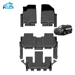 Alfombrillas de Coche 5D en Stock, Material TPE, Impermeables, Fáciles de Limpiar, Alfombrillas para 7 Plazas, para GMC ACADIA 2018 - Product Image 1