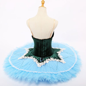 Oiseau bleu Crochet Fil <span class=keywords><strong>Tulle</strong></span> À Volants Filles Coloré <span class=keywords><strong>Tutu</strong></span> Robe <span class=keywords><strong>Femme</strong></span> Adulte Ballet <span class=keywords><strong>Tutu</strong></span> - Product Image 2