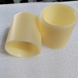 <span class=keywords><strong>Manchon</strong></span> <span class=keywords><strong>de</strong></span> palier auto-lubrifiant industriel, longueur <span class=keywords><strong>100</strong></span> mm, diamètre <span class=keywords><strong>de</strong></span> l'arbre 60 mm, alésage 80C, température <span class=keywords><strong>de</strong></span> chauffe, bride, montage par pression, POM PEEK - Product Image 5