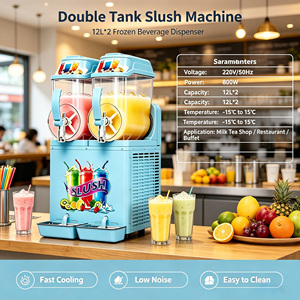 Máquina Comercial <span class=keywords><strong>de</strong></span> Granizados HENGZHI <span class=keywords><strong>de</strong></span> Acero Inoxidable <span class=keywords><strong>de</strong></span> 12L, Dispensador <span class=keywords><strong>de</strong></span> Bebidas Congeladas para Bar, Hotel, Restaurante - Product Image 3