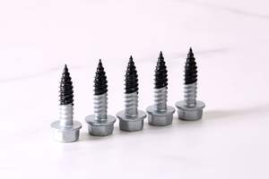 Vis auto-perceuse hexagonale bimétallique #14*7/8 Acier inoxydable 304 Acier allié pour toiture Filetage fin Métrique Fixation en acier inoxydable - Product Image 2