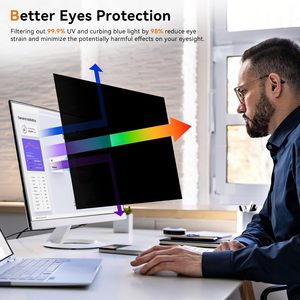 Filtro Privacy di Alta Qualità 23,8 Pollici 16:9 Anti-Spia Anti Luce Blu Anti-Riflesso Anti-Graffio Protezione Schermo per <span class=keywords><strong>Monitor</strong></span> - Product Image 3