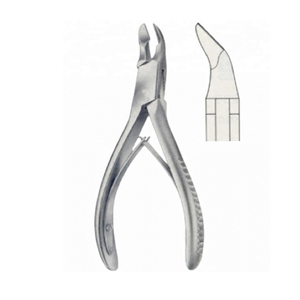 Pince orthopédique professionnelle 19cm Instruments chirurgicaux allemands. Rongeurs d'os Lempert en acier inoxydable de qualité. Forceps. - Product Image 2