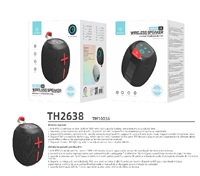 Enceinte sans fil miniature portable originale Techancy TM10036 de qualité supérieure, légère, avec microphone intégré, puissance de sortie de 5 à 10 W, professionnelle