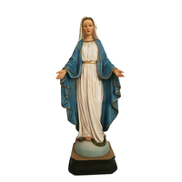 Cadeau de Noël personnalisé, figurine religieuse, Sainte Famille, Jésus, Vierge Marie, statue peinte à la main, décoration de la maison, ornements en résine