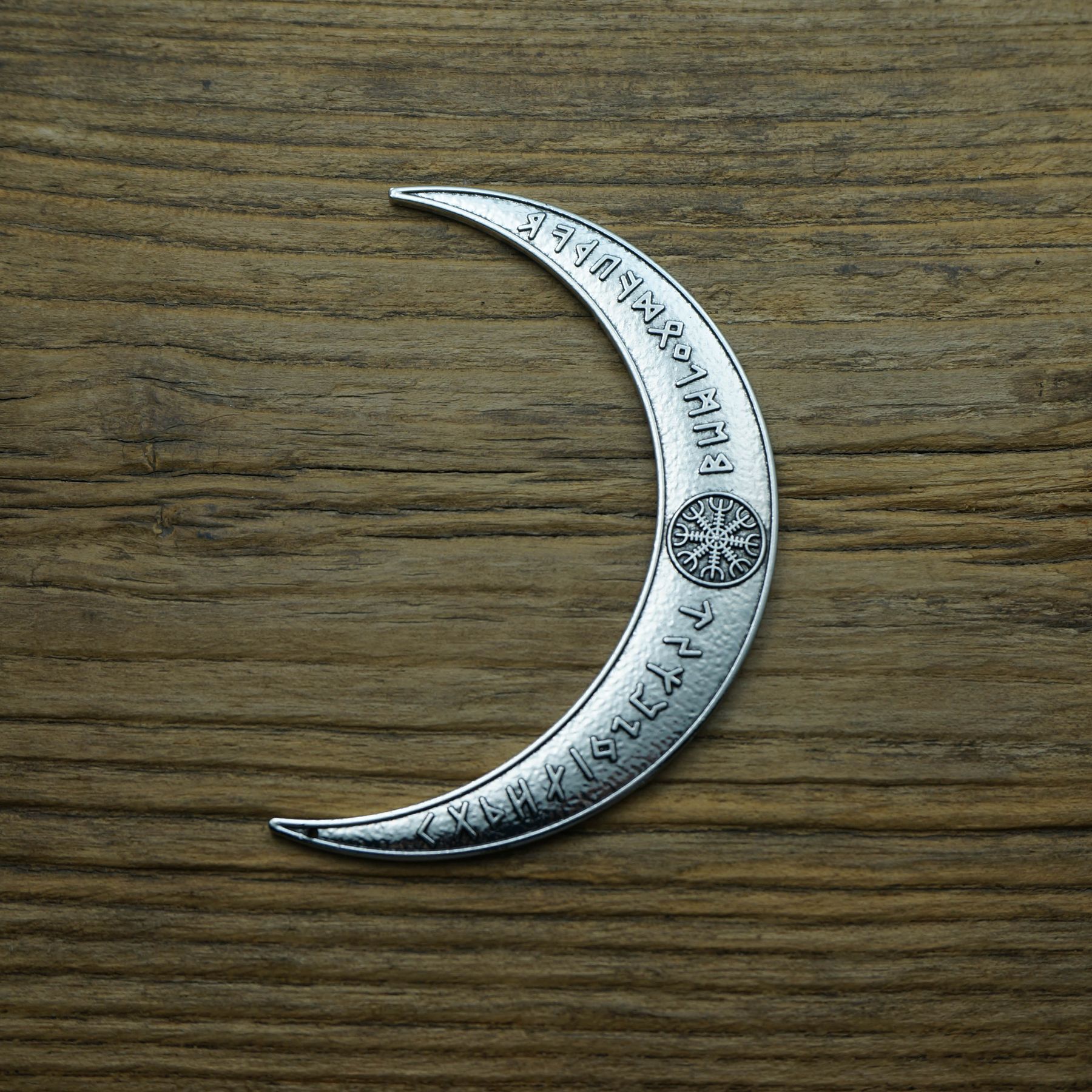 Vintage Gothic Moon Rune Hair Forks for Women - Unique Design Hairpin