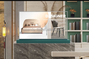 Écran publicitaire OLED transparent ultra-fin <span class=keywords><strong>Android</strong></span> WiFi de 55 pouces pour ascenseurs, indice de protection IP66, garantie de 3 ans, écran tactile - Product Image 5