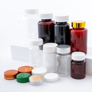 Fabrieksdirecte verkoop Hoge Kwaliteit Lege Plastic PET Medische Capsulefles met Schroefdop voor Supplementen en <span class=keywords><strong>Capsules</strong></span> - Product Image 3
