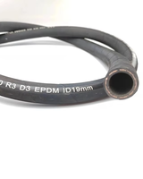 Tuyau de radiateur moteur SAE J20 R3 1/2'', en caoutchouc EPDM noir, pour liquide de refroidissement, tuyau de raccordement du chauffage pour excavatrices