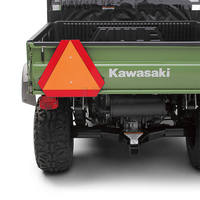 Signalisation d'urgence triangulaire pour véhicule conforme aux normes australiennes - Signalisation d'avertissement de danger routier réfléchissante rouge/orange pour les voitures australiennes