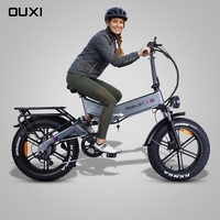 Vélo pliant électrique OUXI 48V 250W pour adultes, avec cadre en aluminium, vente directe