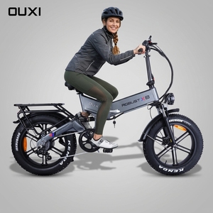 OUXI Venta Directa 48V 250W <span class=keywords><strong>Bicicleta</strong></span> Eléctrica <span class=keywords><strong>Plegable</strong></span> de <span class=keywords><strong>Montaña</strong></span> <span class=keywords><strong>Bicicleta</strong></span> Eléctrica con Marco de Aluminio para Adultos - Product Image 1