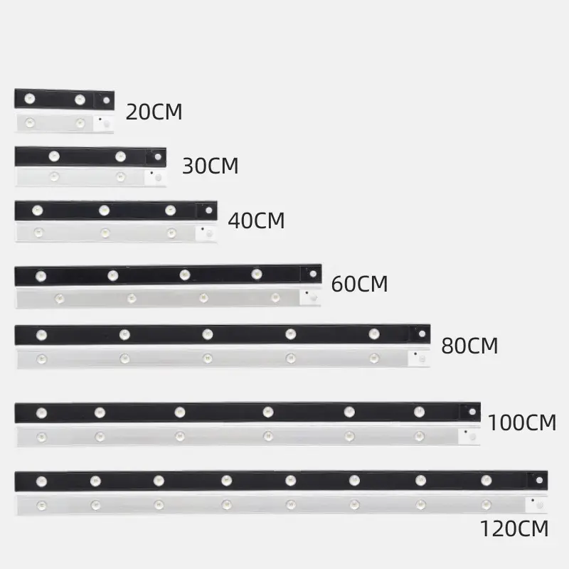 Zhihui armadio magnetico a batteria telecomando Led Pir sensore di movimento luci lampada