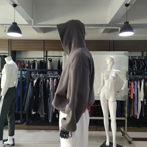 Sweat à capuche d'hiver respirant et doublé pour un usage décontracté, coupe classique, disponible en différentes tailles, sweat à capuche 100% coton pour homme - Product Image 5