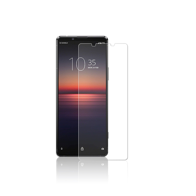 Wholesale 2.5D 0.3mm Clear Tempered Glass Screen Protector for Sony Xperia 1 Phone Film for Iphone 17 16 15 14 13 12 11