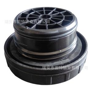 Tapa de Tanque de Combustible Antirrobo con Cerradura para Camiones Ligeros Sinotruk Howo, Serie Commander Warrior King, Material ABS Negro - Product Image 2