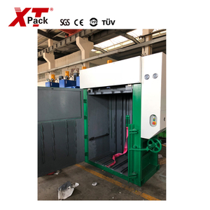 <span class=keywords><strong>Presse</strong></span> à balles verticale pour <span class=keywords><strong>carton</strong></span>, cylindre croisé, faible hauteur, pour déchets de <span class=keywords><strong>carton</strong></span>, papier, film plastique, avec éjection automatique - Product Image 4