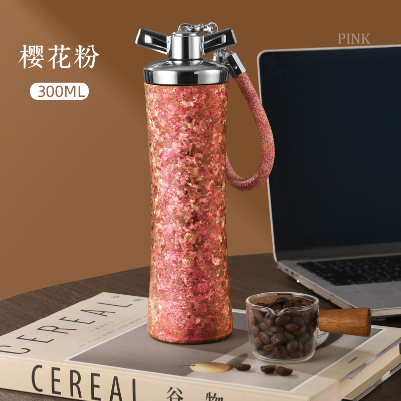 Silver Wing Goddess Cup - Cherry Blossom Pink