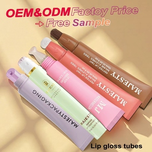 30ml 용량 플라스틱 스퀴즈 공 립글로스 튜브 립밤 소프트 튜브 립 스크럽 크림 젤 튜브 화장품 포장 제조업체 - Product Image 4