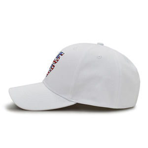 Gorras de Béisbol Bordadas con el Logotipo de la Campaña Electoral del Presidente Americano, Modelo Great Again, en Blanco y Negro, con el Número 45 47 - Product Image 3