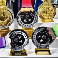 Médailles de compétition sportives en aluminium sur mesure - Gravure laser, durables, vierges pour souvenirs