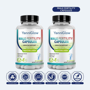YanniGlow OEM ODM Natuurlijke Mannelijke Vruchtbaarheidscapsules Ondersteunen Hormonale Balans & Reproductieve Gezondheid 60 stuks - Product Image 6