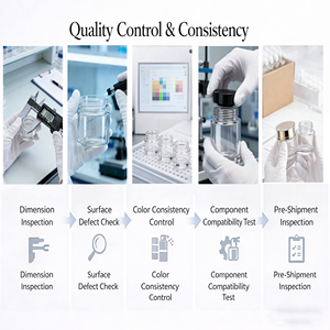 직접 공급 업체 맞춤형 유리 30ml 50ml 100ml 120ml 미세 미스트 스프레이 펌프 병 (스킨케어 세럼, 보습 로션, 토너용) - Product Image 5