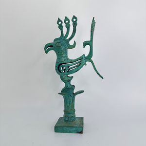 Biểu tượng của người dân kết nối với trời và đất đúc để truyền tải thông điệp chim mặt trời từ sanxingdui Shu Cổ Đại - Product Image 1