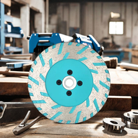 Feiyan qualité industrielle M14 bride meulage disque de coupe granit pierre OEM pris en charge presse à chaud acier scie circulaire béton