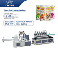 Emballage Écologique Kraft Personnalisé Papier Cylindre Emballage Boîte Pomme De Terre Chips Peut Machine