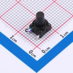 UK-B02123T-G9.5-250 Tactile Switch SMD Switch ( Operating Force: 2.5N )( Switch Length: 6.15mm )( Switch Width: 6.15mm ) - Product Image 1